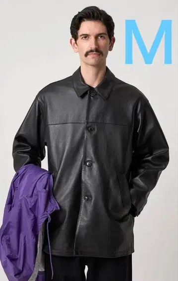 정가 이하! 미사용 새상품 Steven Alan 주름 양가죽 카 코트 M