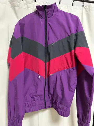 LITTLEBIG 22SS 나일론 자켓 보라색/빨간색/블랙