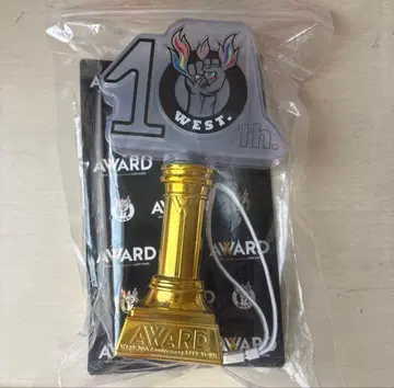 10th WEST 응원봉 트로피형
