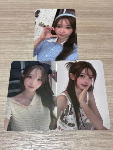 마젠타 QWER ROCKATION 월드 투어 트레이딩 카드 3종 컴프