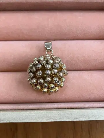 빈티지 덴마크제 FLORA DANICA 925 펜던트 탑