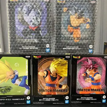 미개봉 새상품 드래곤볼 피규어 손오공 베지터 MATCH MAKERS