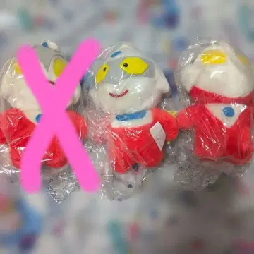 울트라맨 봉제 인형 2체 세트