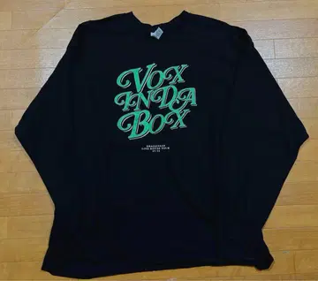 Dragon Ash 롱티 VOX in DA BOX 블랙 XL 사이즈