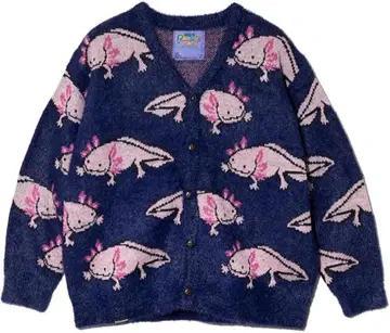 새상품 go slow caravan 우파루파 가디건 니트