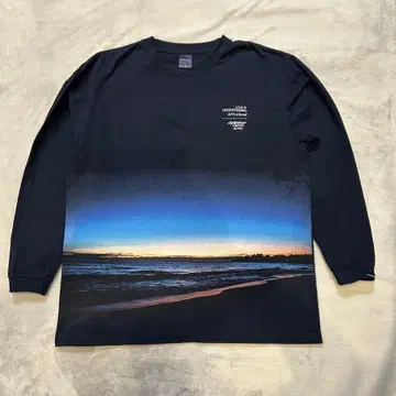 APPLEBUM 선셋 그래픽 롱 T M 사이즈