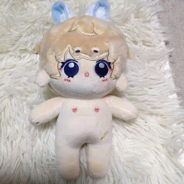무속성 옷 갈아입기 토끼 귀 봉제 인형