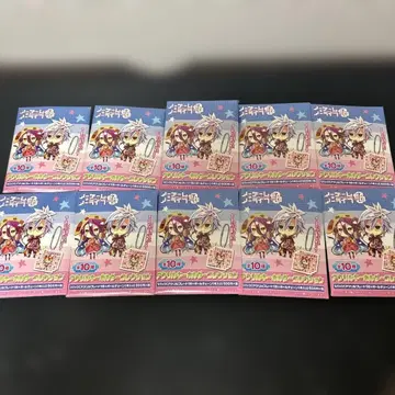 노 게임 노 라이프 제로 아크릴 키링 컬렉션 세트