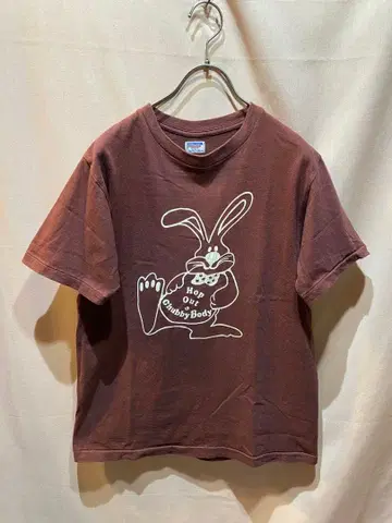 더블 웍스 프린트 T셔츠 토끼 웨어하우스