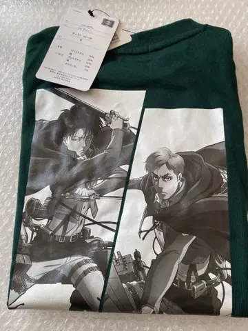 진격의 거인 돈키호테 T셔츠 M 엘빈 리바이