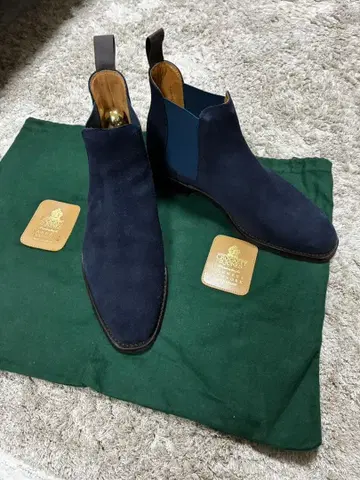 컨디션 최상 크로켓앤존스 사이드 고어 부츠 한 번만 짧은 시간 착용