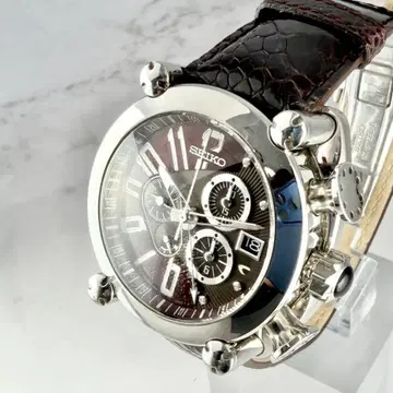 [ 작동 레어 ] 컨디션 최상 세이코 갤런트 크로노그래프 스프링 드라이브