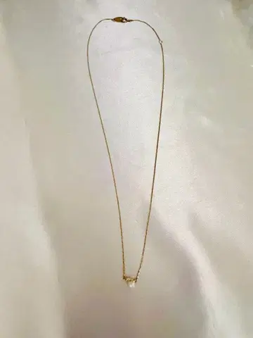 10K 골드 목걸이 펄