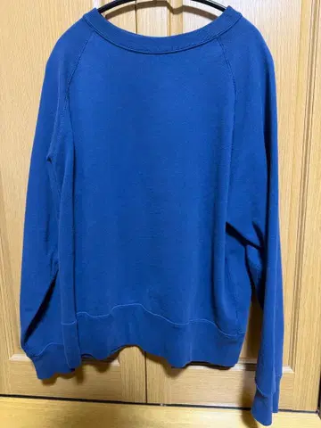 FUTURE ARCHIVE / DAMAGE SWEAT CREW 네이비