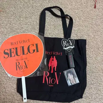 Red Velvet RtoV 콘서트 굿즈