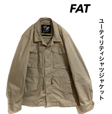 FAT 유틸리티 셔츠 자켓