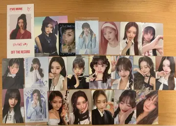 IVE 묶음 판매 낱개 판매 불가 가격 인하 가능 원영 이서 다수 포함