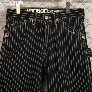 vanson NVBL-30T 데님 페인터 팬츠 Wabash
