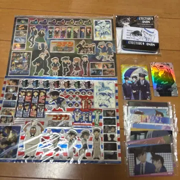 명탐정 코난 씰, 카드 세트