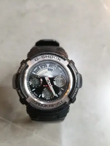 CASIO G-SHOCK AW-590 아날로그-디지털 손목시계