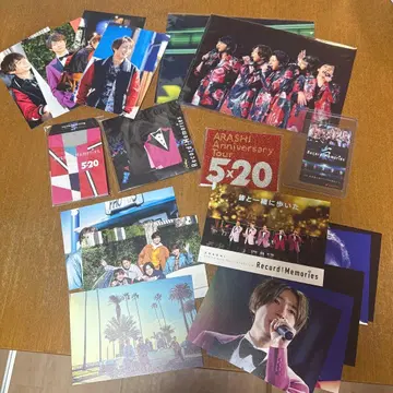 ARASHI Anniversary Tour 5 x 20 포토카드 세트