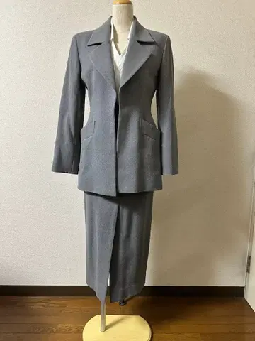 Novespasio 울 서지 그레이 수트