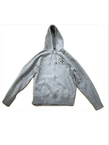 Independent 인디 그레이 풀 집업 후드티 빈티지