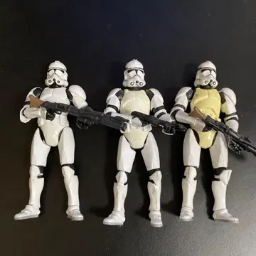 스타 워즈 클론 트루퍼 페이즈 2 베이직 피규어 3체 세트