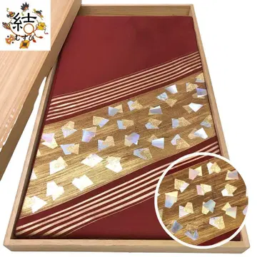 MO-3545 후쿠로 오비 아름다운 금은박 깊은 다홍색