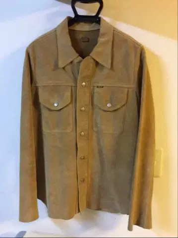 레어 드님 스웨이드 셔츠 자켓 오리존디기 DENIME