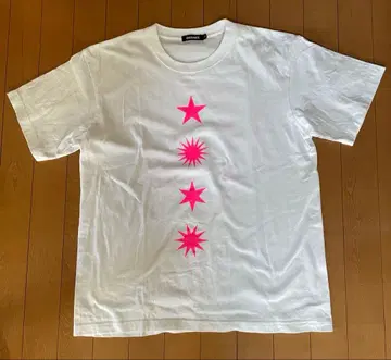 오토코구미 스타 T셔츠 화이트 흰색