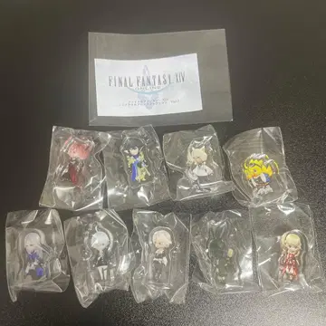 [ 9종 세트 ] FF14 미니 아크릴 블록 컬렉션