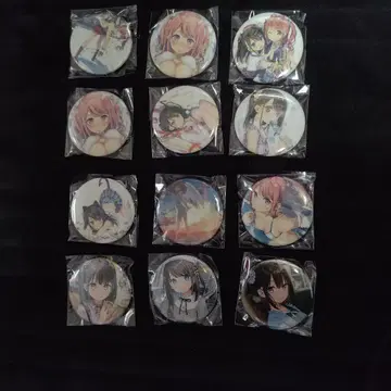 칸토쿠 선생님 캔뱃지 12개