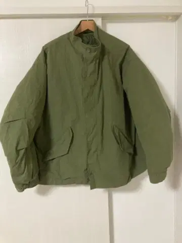 MONO-MART 빅 실루엣 숏 M65 스탠드 모즈 코트