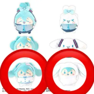 하츠네 미쿠 & 시나모롤 후와코로링 2개 세트