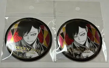 도원암귀 메탈릭 캔뱃지 TSUTAYA 아키타 서점 나미키 와타루