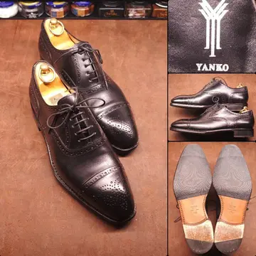 얀코 펀치캡토 세미 브로그 내피 검정