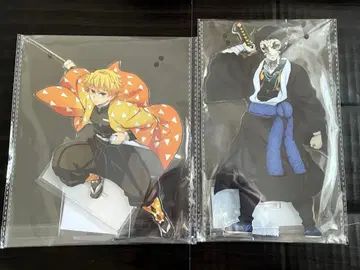 귀멸의 칼날 무한성 빅 아크릴 스탠드 애니플렉스 복권 젠이츠 카이가쿠