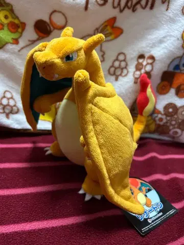 리자몽 봉제 인형 포켓몬 센터 한정판 택 포함