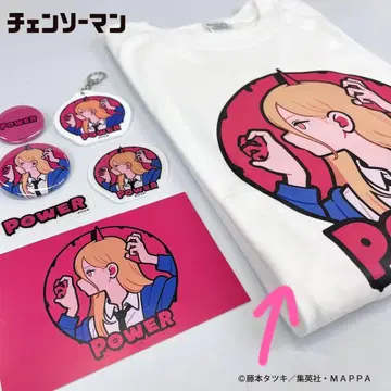 체인소 맨 파워 MAPPA 롱T셔츠 긴팔