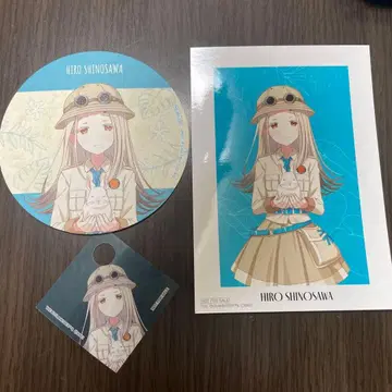 학마스 토부 동물공원 시노자와 히로 코스터+브로마이드+덤