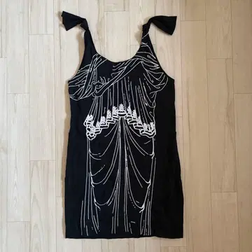 Bernhard Willhelm 손 자수 트롱프뢰유 원피스 아카이브