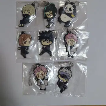 주술회전 제일복권 현현 러버 스트랩