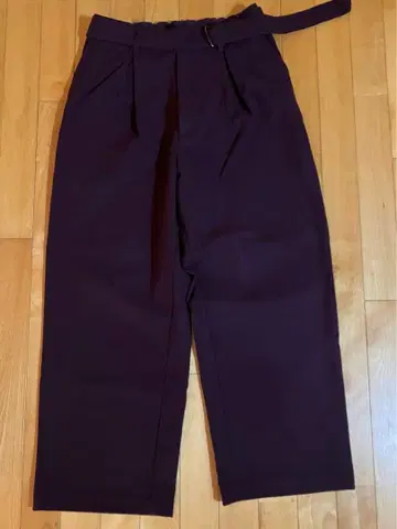 니코앤드 테크 플라넬 벨트 포함 팬츠