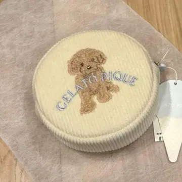 젤라또피케 토이 푸들 원포인트 리브 파우치 젤라피케