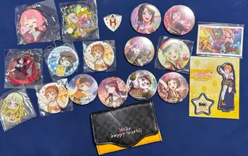 레어품 뱅드림 하로하피 한정판 캔뱃지 기타 묶음 판매