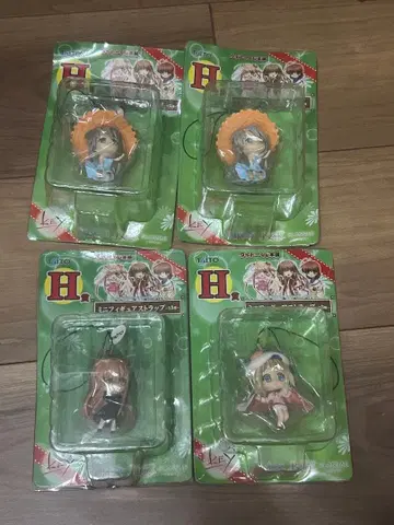 미니 피규어 스트랩 다이토 복권 H상 4개 일괄
