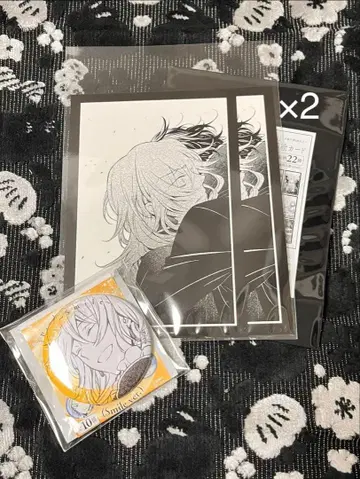 판도라하츠 PandoraHearts 삽화 카드 캔뱃지 빈센트