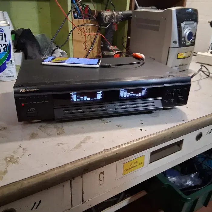 삼성 르네상스 RS-1100QB 이퀄라이저/긁힘 주의