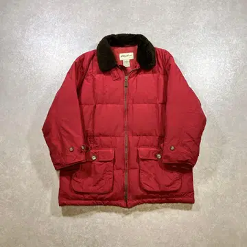 80s 90s 에디 바우어 구스 다운 자켓 더블 지퍼